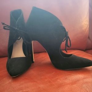 Aldo black velvet stilettos Size 7